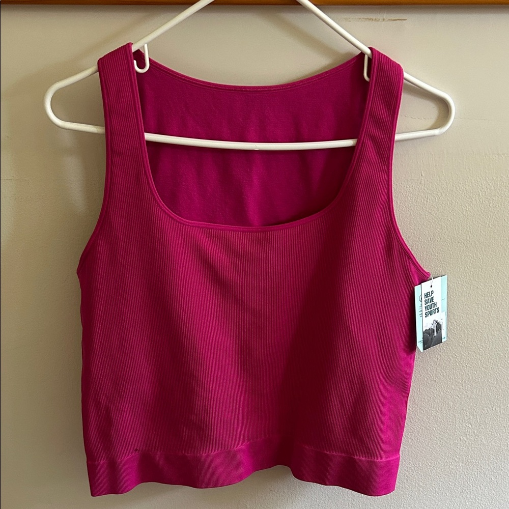 Dicks Sporting Goods seamless crop tank-NO PADS